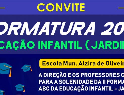 Convite de formatura